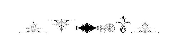 Soft Ornaments Nine  Free Fonts Download