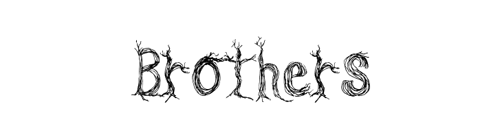 CF One Two Trees Regular  Free Fonts Download