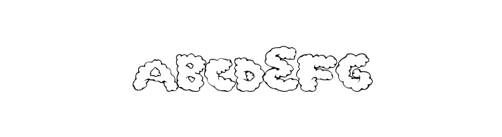 GhostClouds  Free Fonts Download