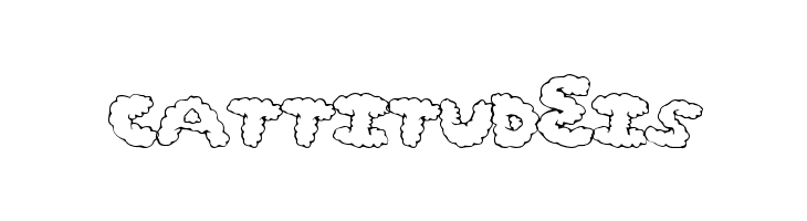 GhostClouds  Free Fonts Download