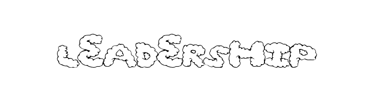 GhostClouds  Free Fonts Download