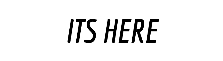 Economica-BoldItalic  Free Fonts Download