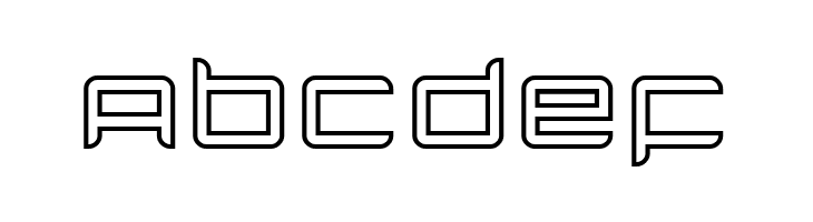 Quarx Outline  Free Fonts Download