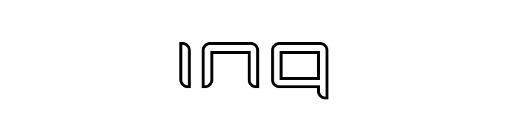 Quarx Outline  Free Fonts Download