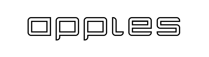 Quarx Outline  Free Fonts Download