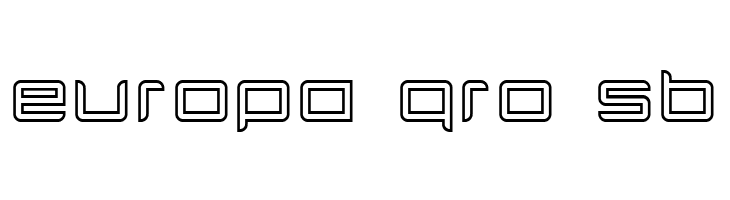Quarx Outline  Free Fonts Download
