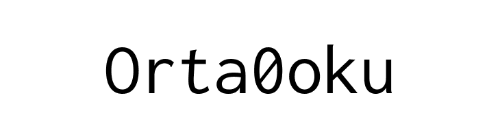Inconsolata Regular  Free Fonts Download