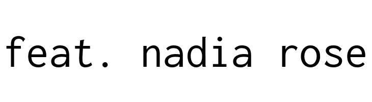 feat.%2Bnadia%2Brose Inconsolata Regular Font