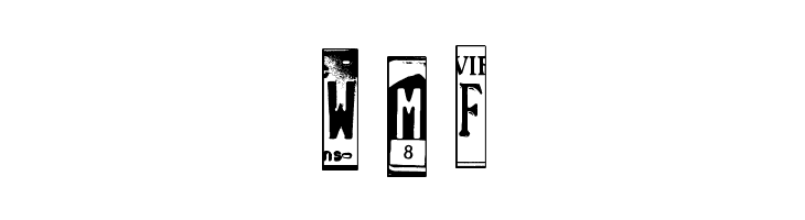 LicensePlates  Free Fonts Download
