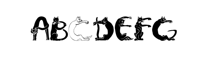 PussyfootA  Free Fonts Download