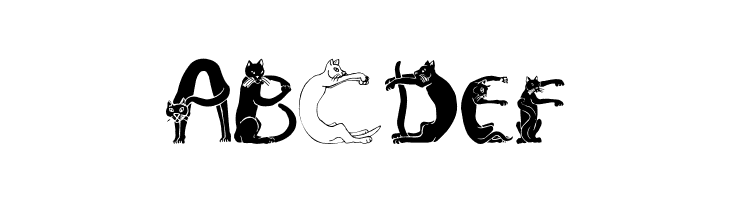 PussyfootA  Free Fonts Download