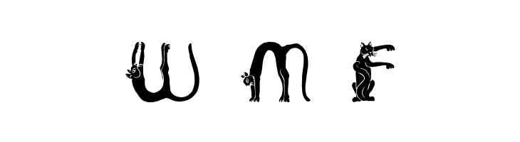 PussyfootA  Free Fonts Download