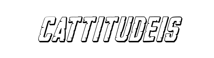 G.I. Incognito 3D Italic  Free Fonts Download