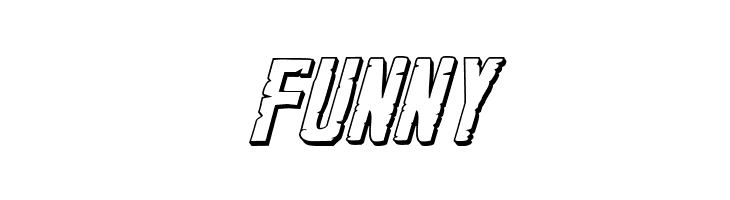 G.I. Incognito 3D Italic  Free Fonts Download