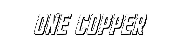 G.I. Incognito 3D Italic  Free Fonts Download