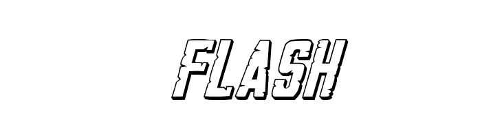 G.I. Incognito 3D Italic  Free Fonts Download