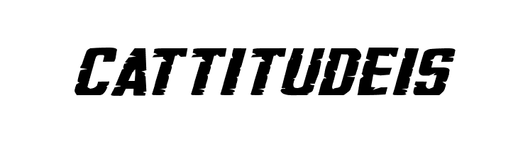 G.I. Incognito Squat Italic  Free Fonts Download