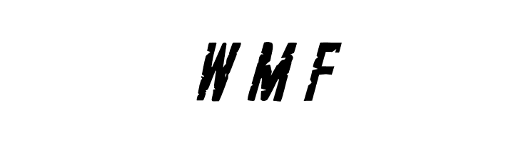 G.I. Incognito Condensed Italic  Free Fonts Download