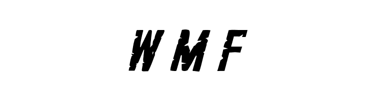 G.I. Incognito Italic  Free Fonts Download