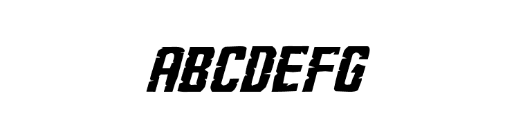 G.I. Incognito Small Italic  Free Fonts Download