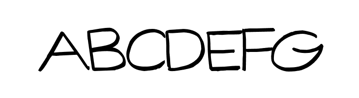 GorillaComix-Regular  Free Fonts Download