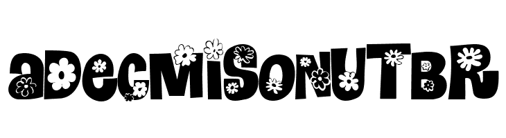 Blomster  Free Fonts Download