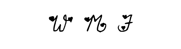 FullofHearts  Free Fonts Download