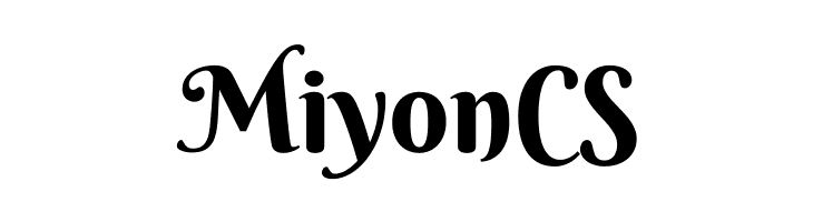 MiyonCS Berkshire Swash Font