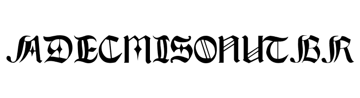 BoereTudor  Free Fonts Download