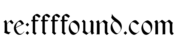 BoereTudor  Free Fonts Download