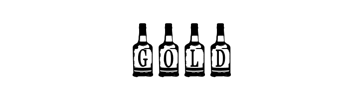 Whiskey Bottle  Free Fonts Download