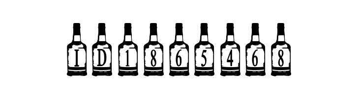Whiskey Bottle  Free Fonts Download