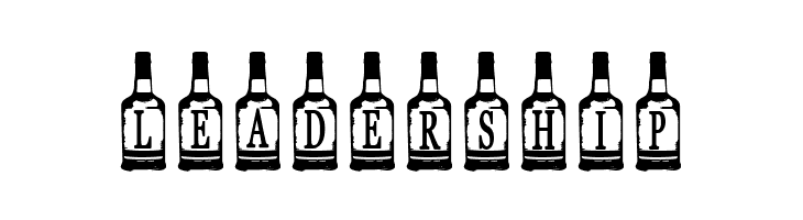 Whiskey Bottle  Free Fonts Download