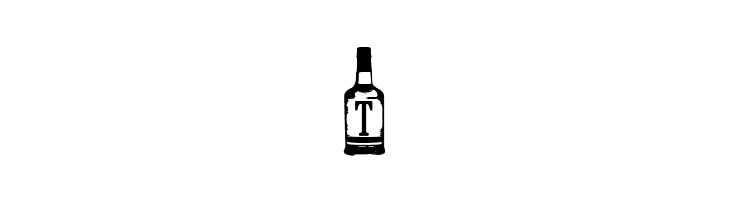 Whiskey Bottle  Free Fonts Download