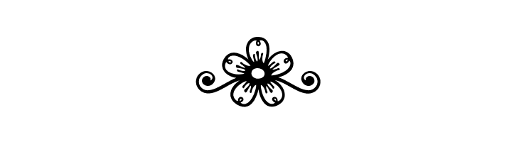 Janda Flower Doodles  Free Fonts Download