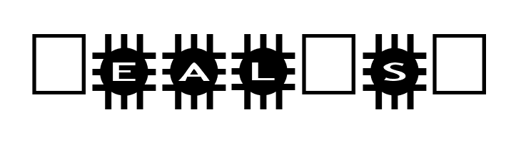 AlphaShapes grids  Free Fonts Download