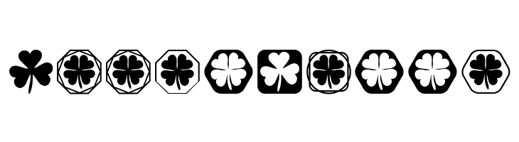 Clover Things  Free Fonts Download