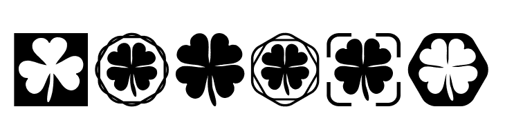 Clover Things  Free Fonts Download