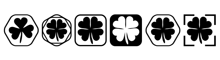 Clover Things  Free Fonts Download