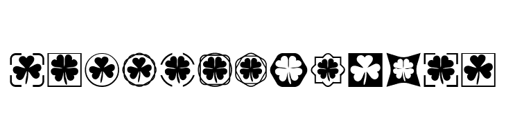 Clover Things  Free Fonts Download