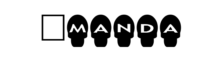 AlphaShapes skulls  Free Fonts Download