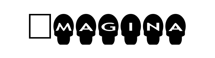 AlphaShapes skulls  Free Fonts Download