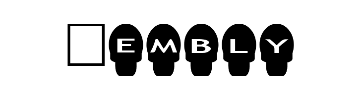 AlphaShapes skulls  Free Fonts Download