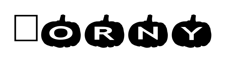 AlphaShapes pumpkins  Free Fonts Download