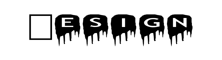 AlphaShapes meltdowns reverse  Free Fonts Download