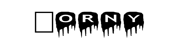 AlphaShapes meltdowns reverse  Free Fonts Download