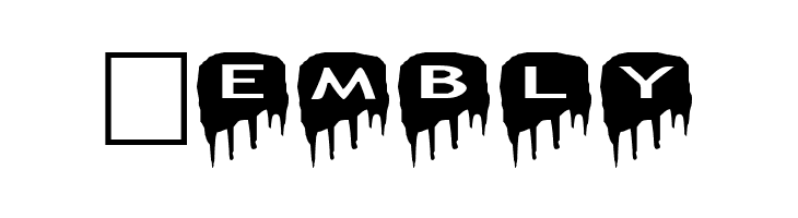 AlphaShapes meltdowns reverse  Free Fonts Download