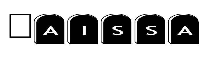 AlphaShapes gravestones 2  Free Fonts Download