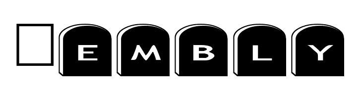 AlphaShapes gravestones 2  Free Fonts Download