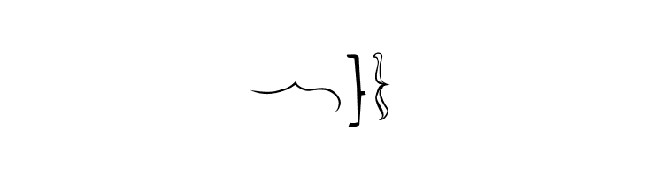 Bella K. Brackets -  Free Fonts Download